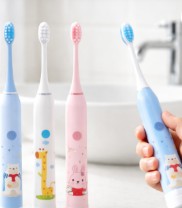 Escova Elétrica Infantil Dental Macia Recarregável USB